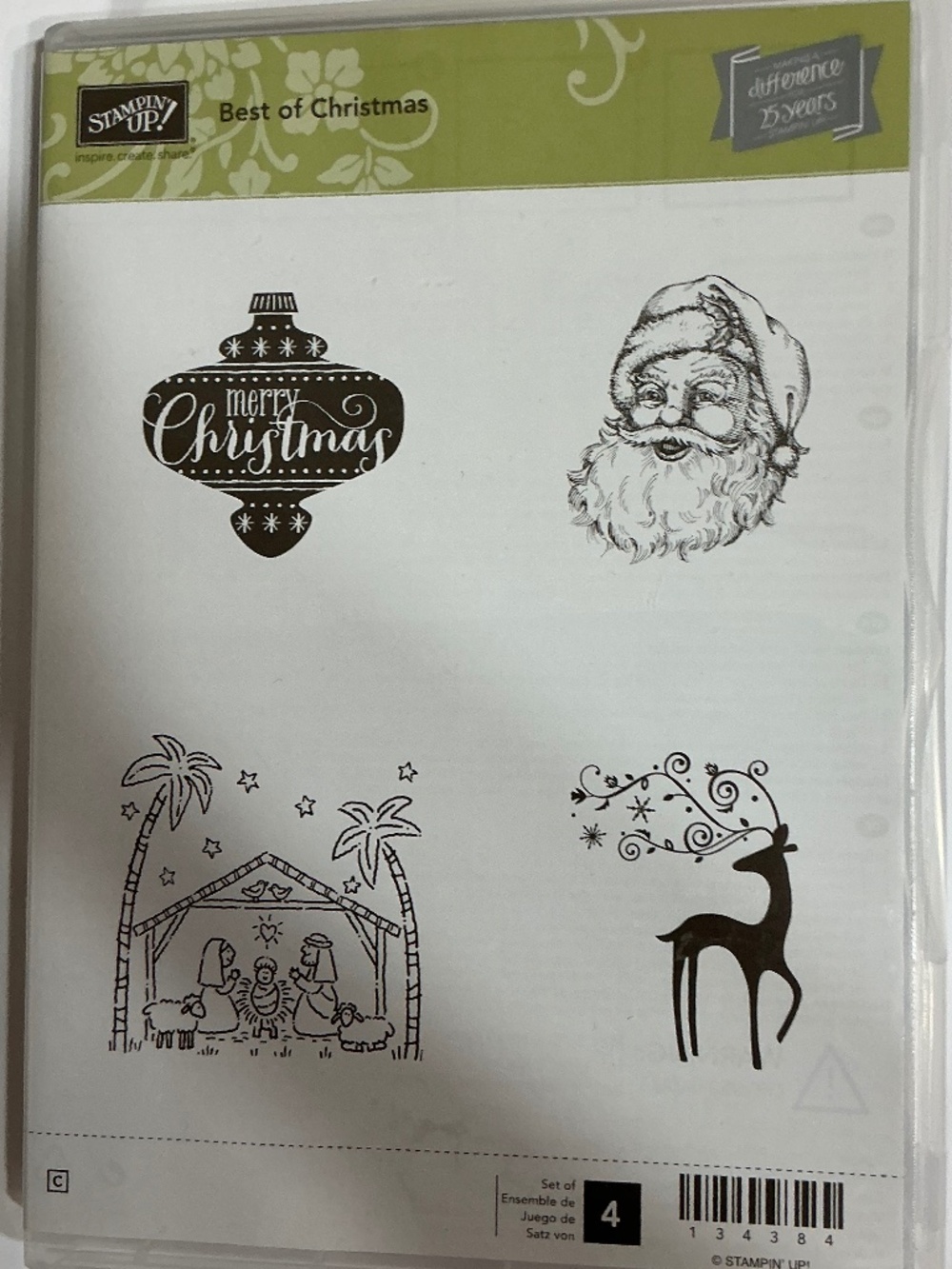 Stampin’ Up Best Of Christmas Stamp Set